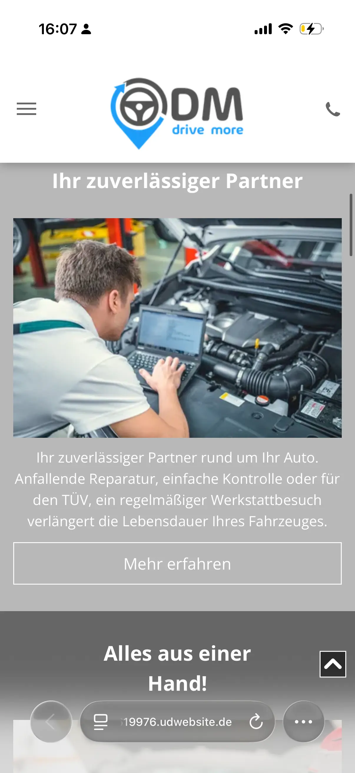 Trust & Reviews - Alte Website