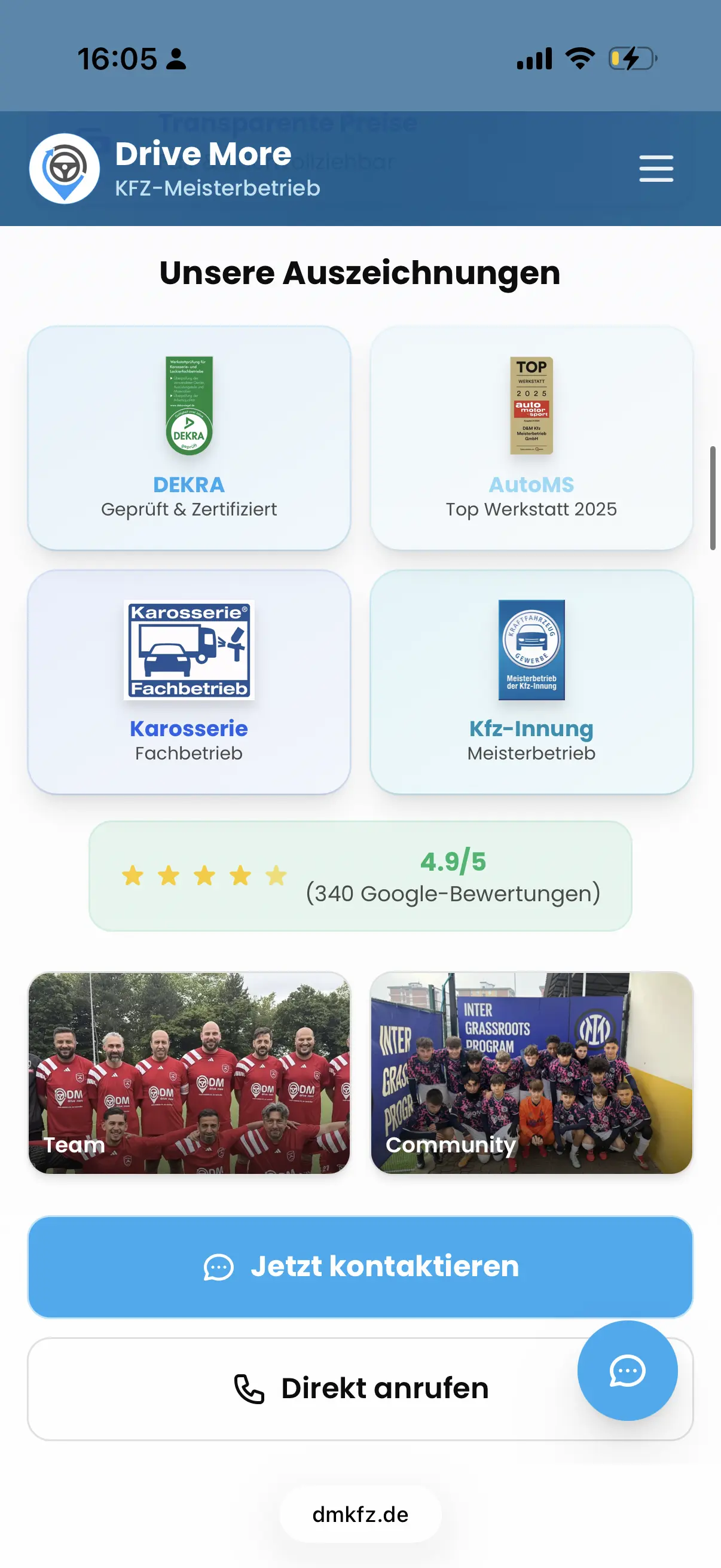 Advantages & Unique Selling Points - Neue Website
